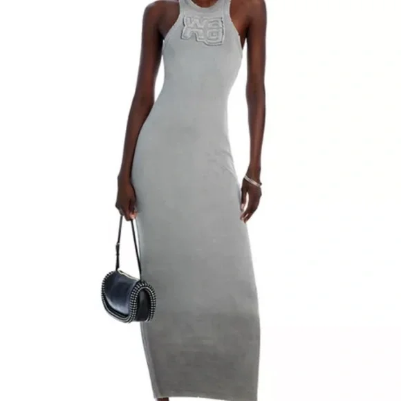 Alexander Wang Gray Maxi Dress - Picture 3 of 3